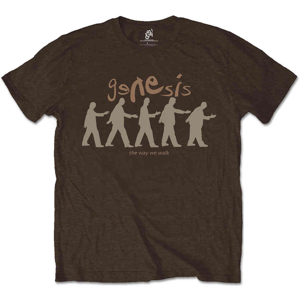 Genesis - The Way We Walk Heren Tshirt - Bruin